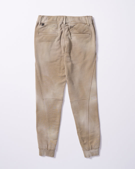 fade switching rib sweat pants