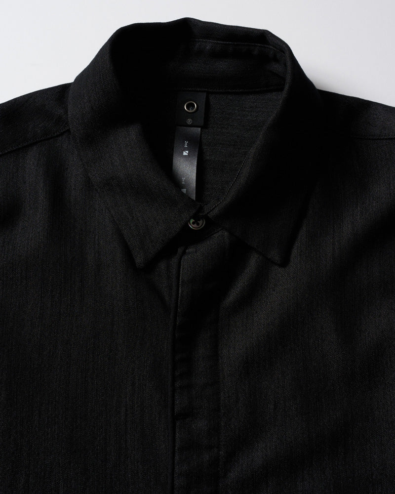 fly front shirt