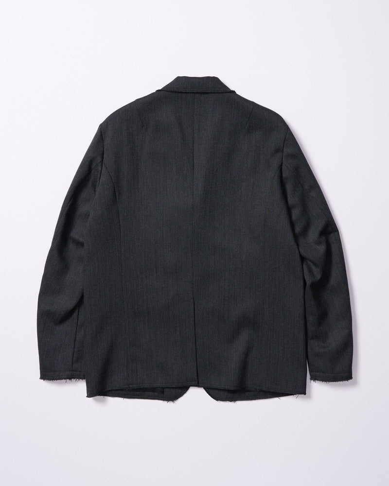 venetian stripe single jacket