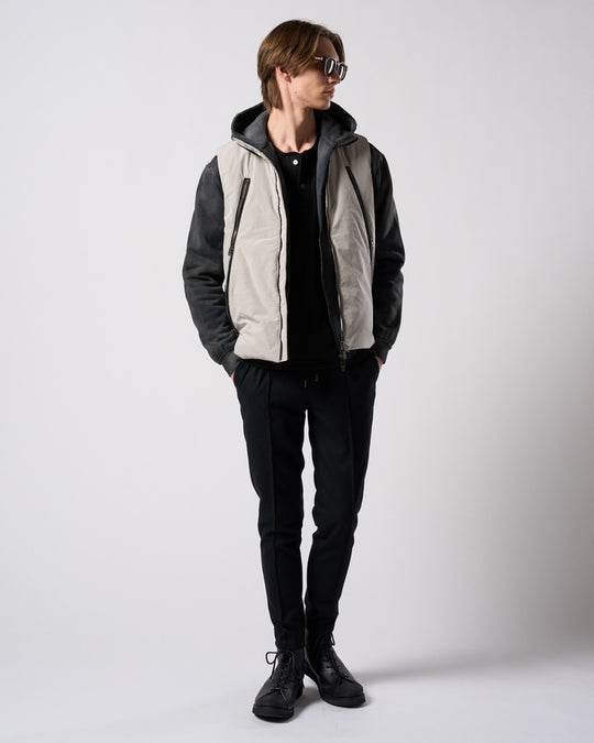 comfort pin-tuck slim slacks