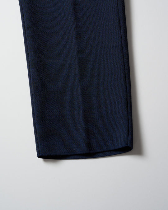 function knit easy slacks (jacquard check)