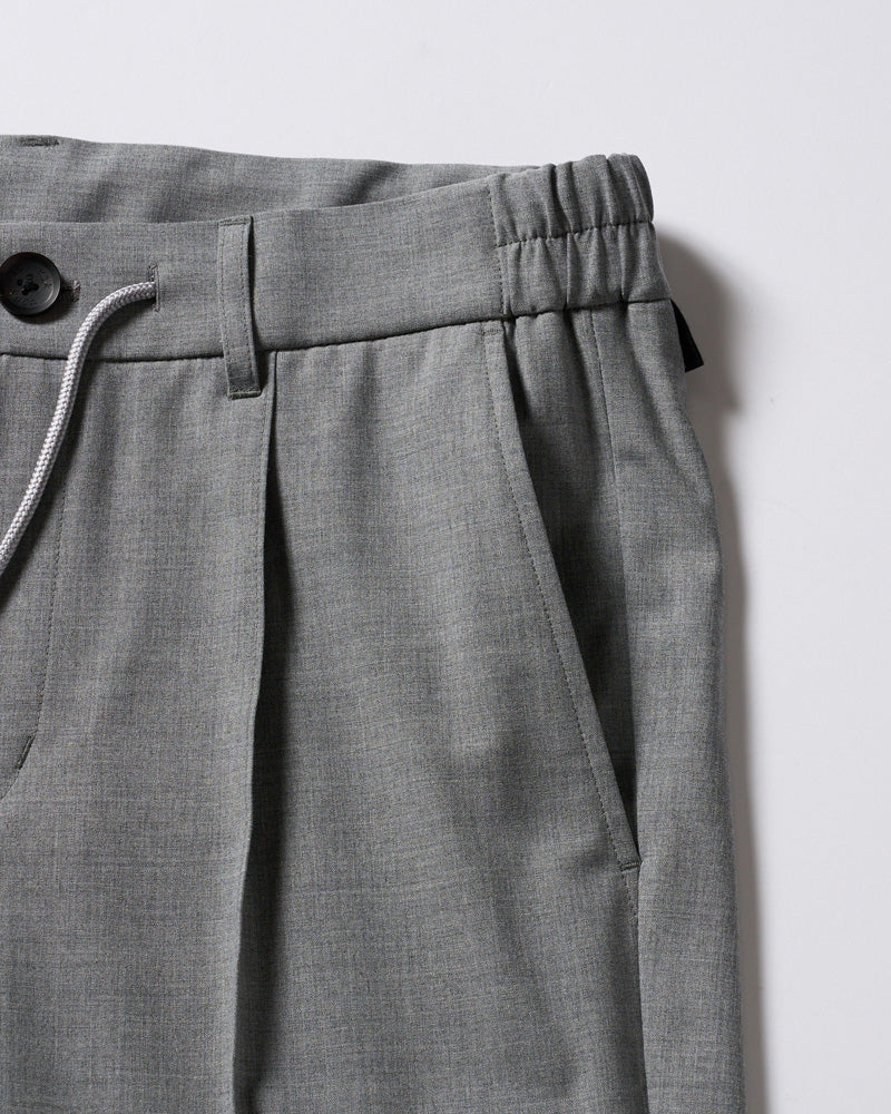 comfort pin-tuck slim slacks
