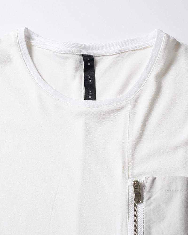 cool touch zip-pocket S/S