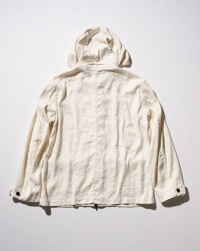 hooded blouson