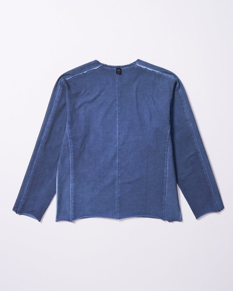 tight jersey cut-off L/S