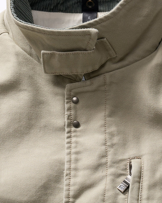 heavy moleskin short coverall jacket