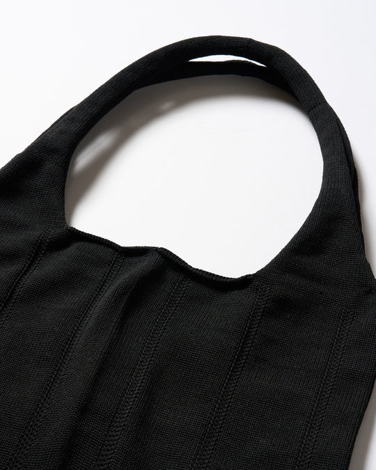 stripe knit bag