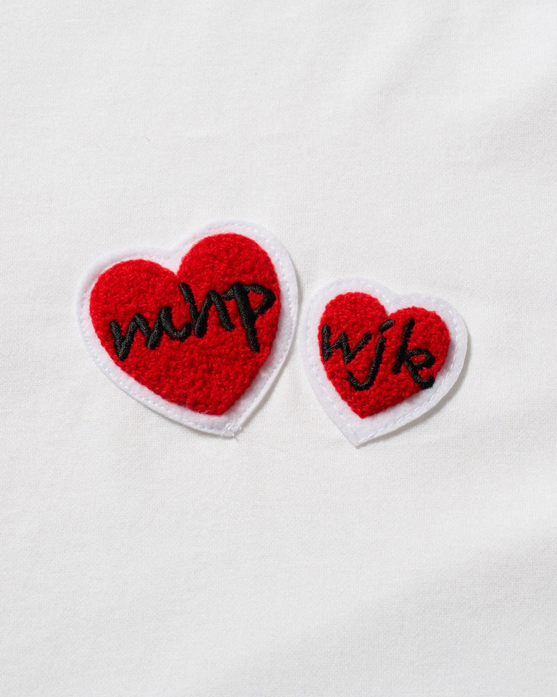 【Maison Honoré Paris × wjk】2-heart patch cool touch S/S