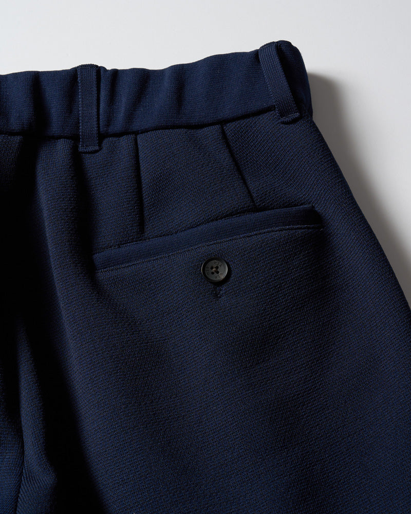 function knit easy slacks (jacquard check)