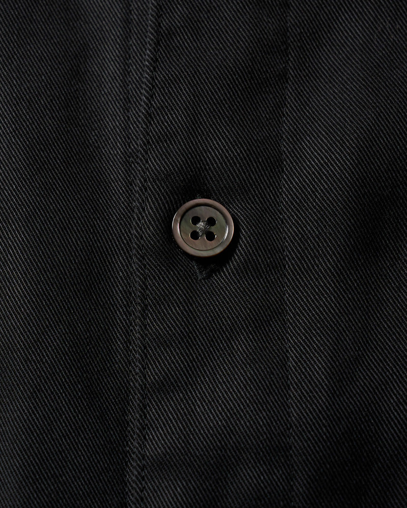 band collar shirt coat