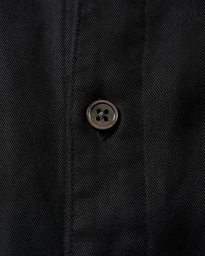 band collar shirt coat