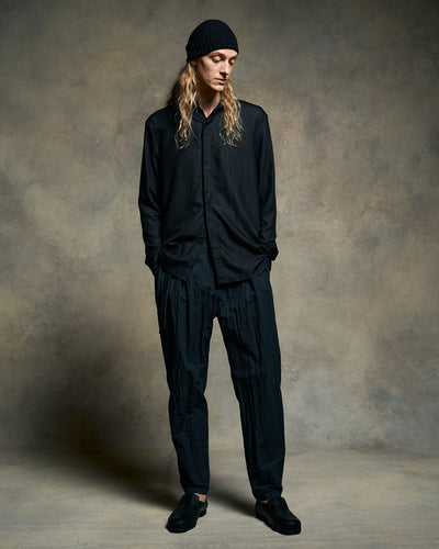 wide tapered slacks