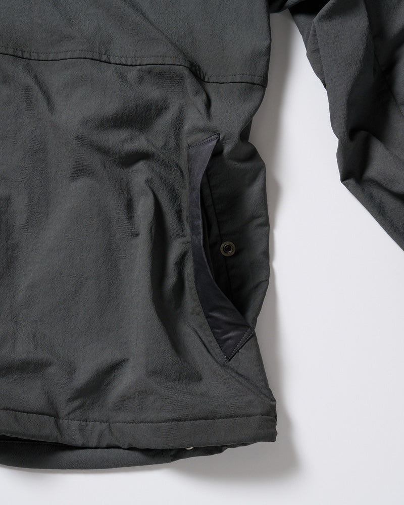 textured nylon short witch blouson
