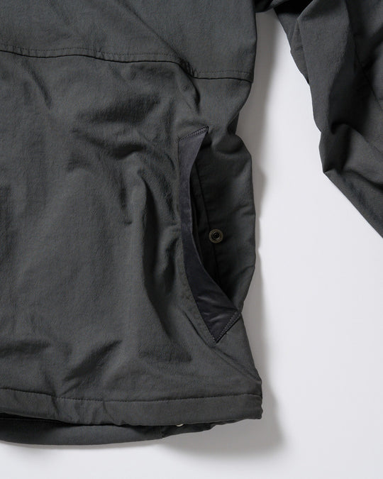 textured nylon short witch blouson