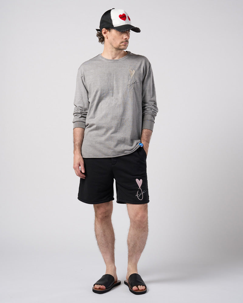 【Maison Honoré Paris × wjk】heart fish dry french terry shorts