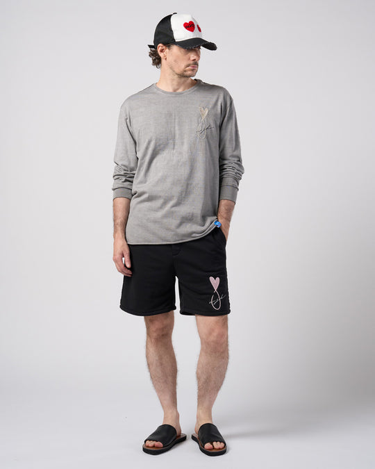 【Maison Honoré Paris × wjk】heart fish dry french terry shorts