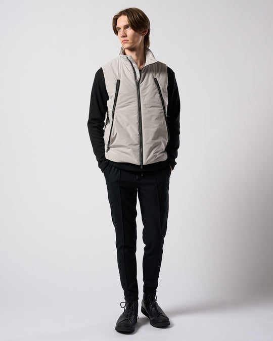 comfort pin-tuck slim slacks