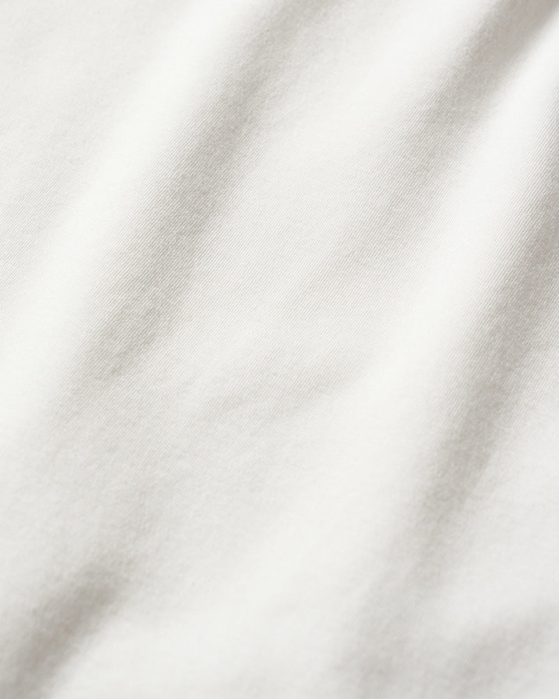 luxury cotton mock neck S/S