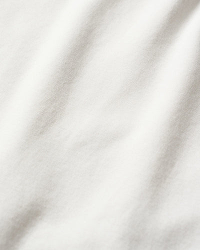 luxury cotton mock neck S/S