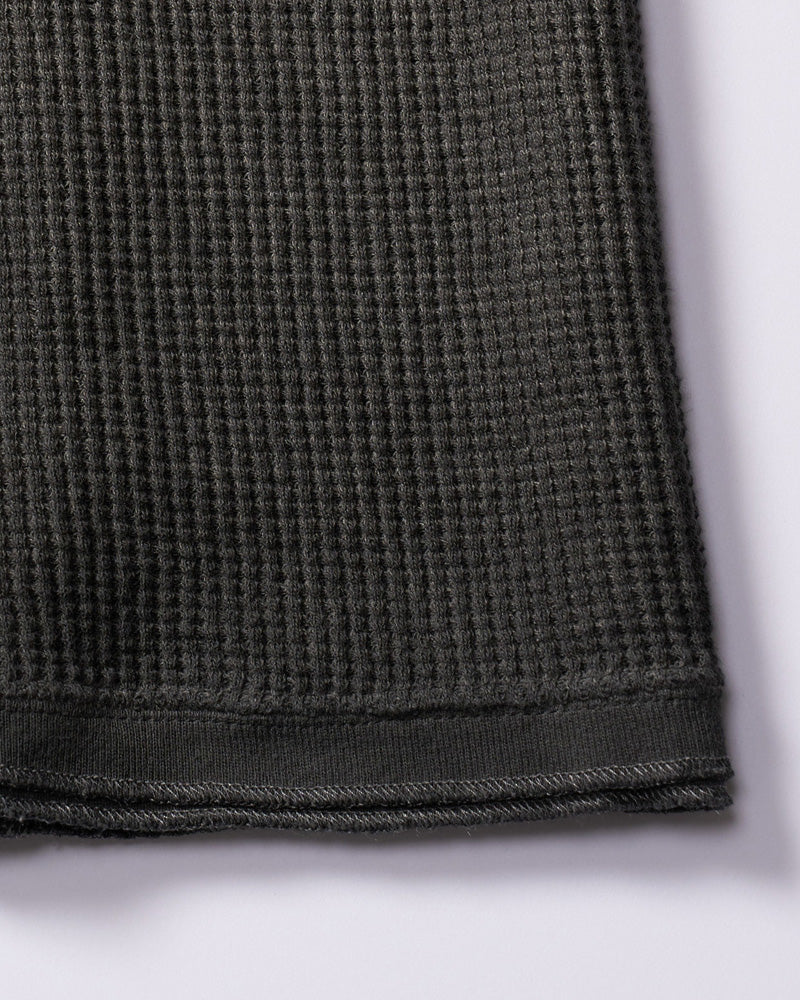 waffle henley L/S