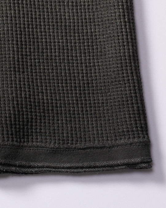 waffle henley L/S