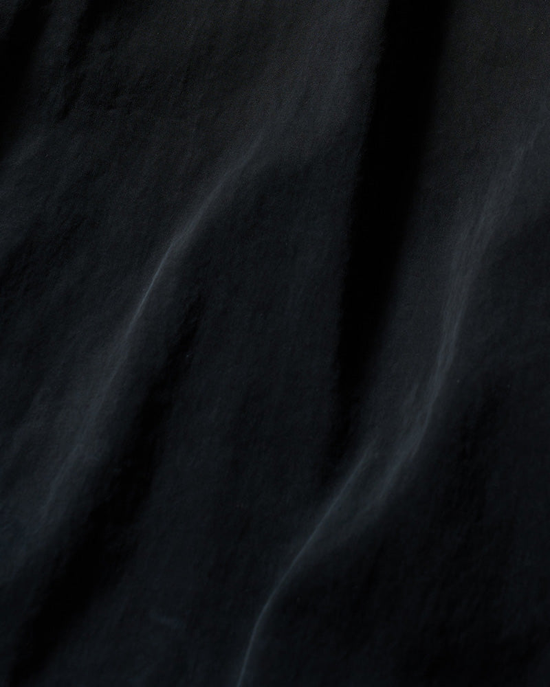 front-zip shirt H/S