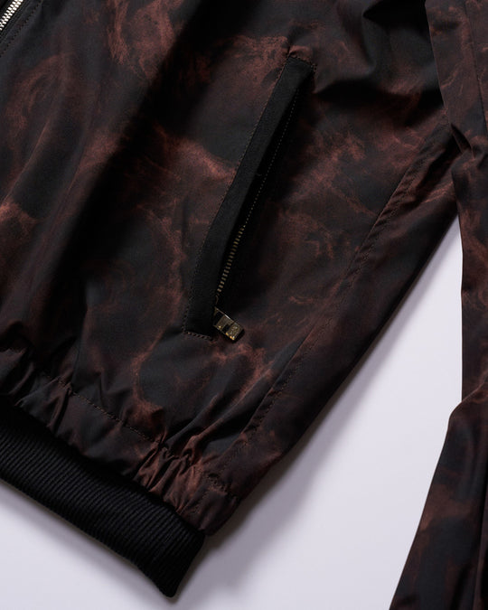 puckering track jacket