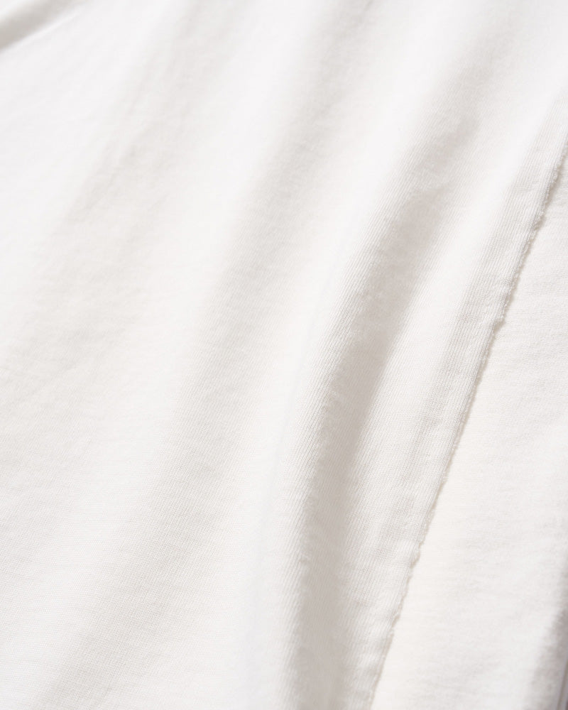 tight jersey cut-off L/S