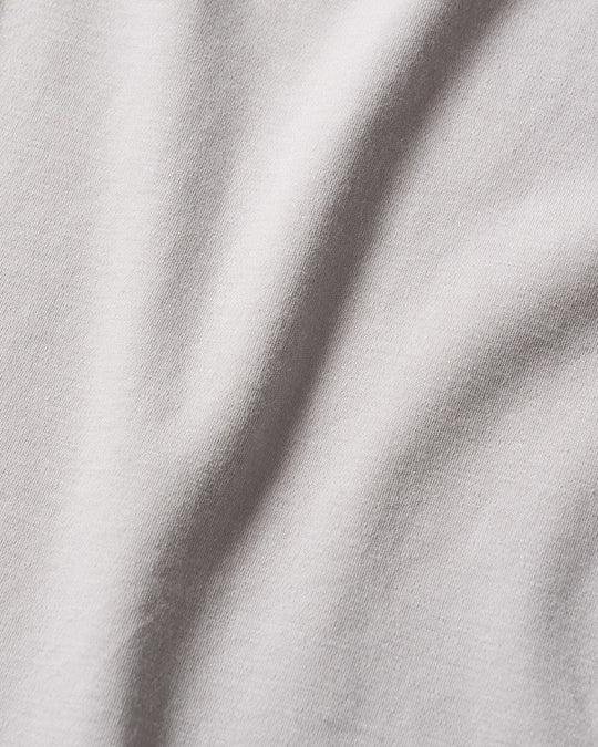 luxury cotton mock neck S/S