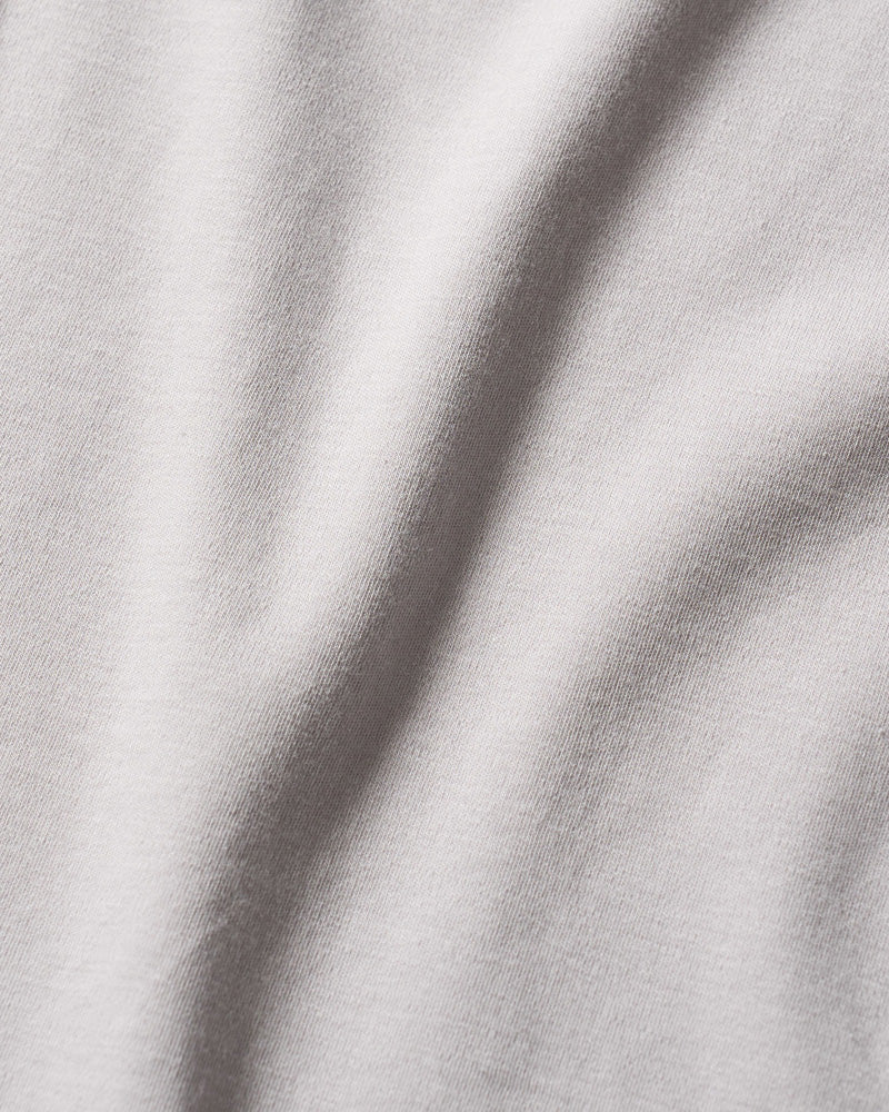 luxury cotton mock neck S/S