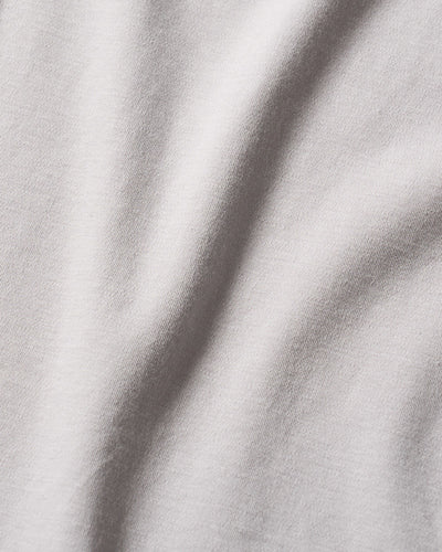 luxury cotton mock neck S/S