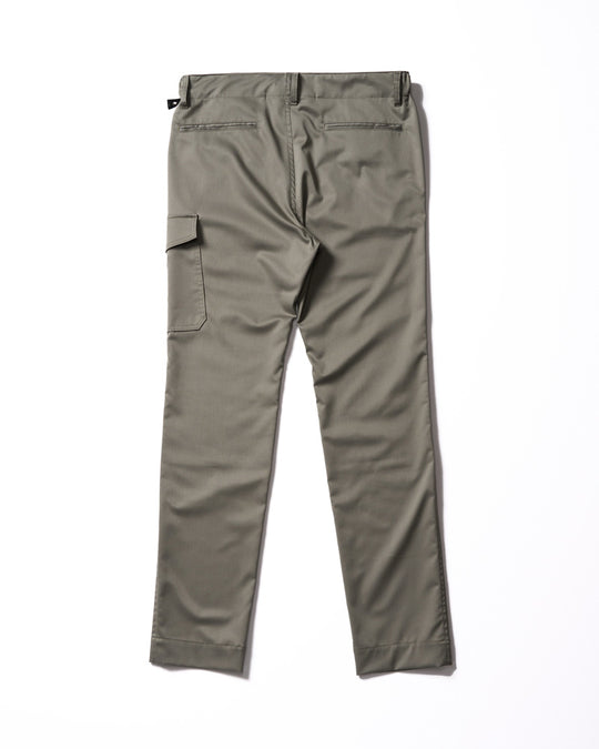 fine satin slim cargo