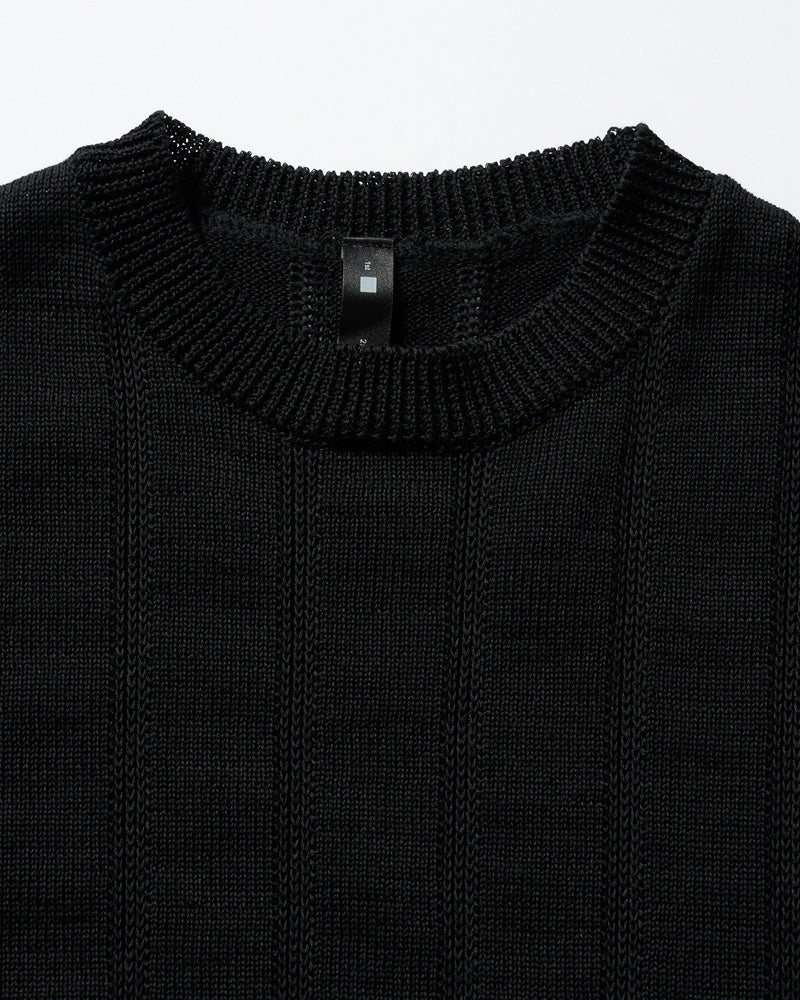 GIMA stripe knit pull-over