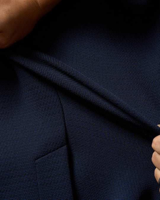 function knit easy slacks (jacquard check)