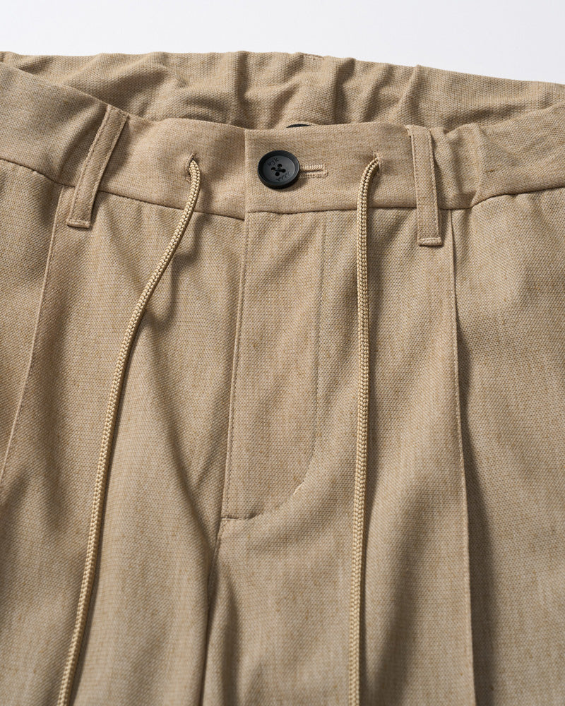 【muta × wjk】smart pin-tuck slacks