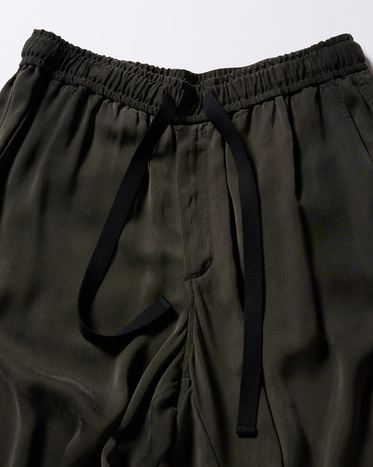 cupro vintage knee tuck easy pants