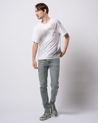 slim banana denim