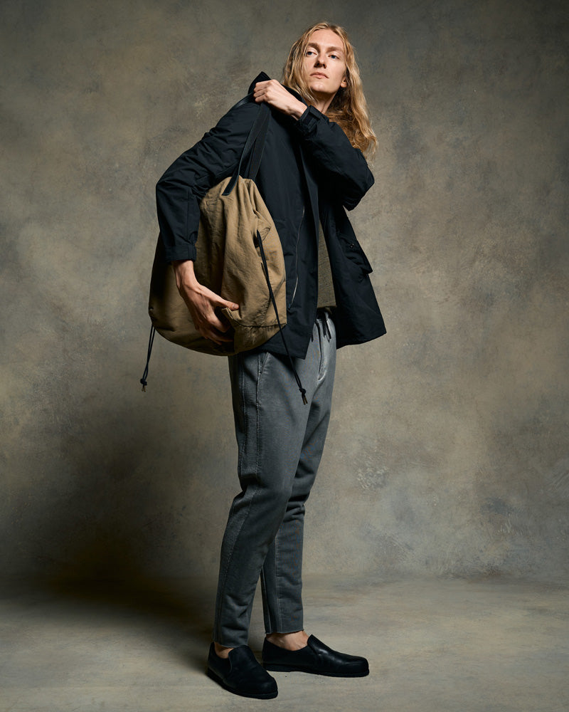 vintage drawstring tote bag