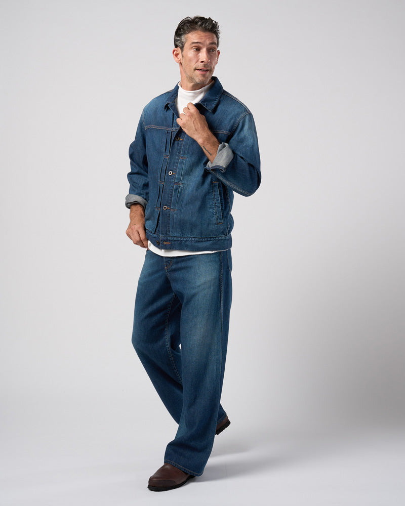 8 oz denim thin jacket