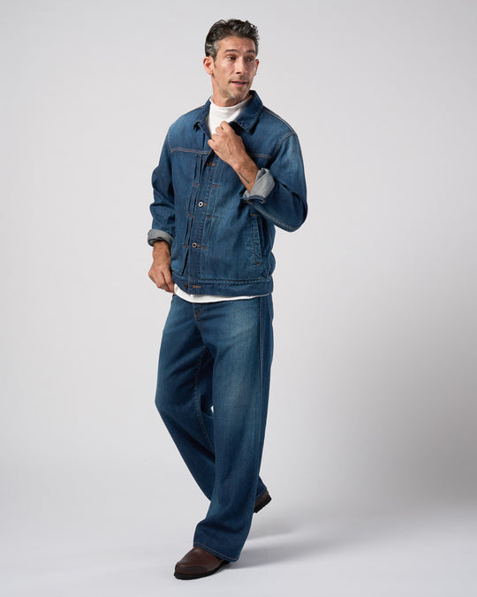 8 oz denim thin jacket
