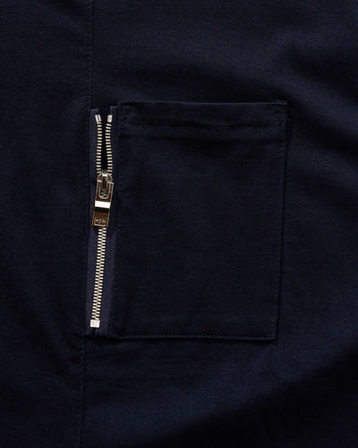 cool touch zip-pocket S/S