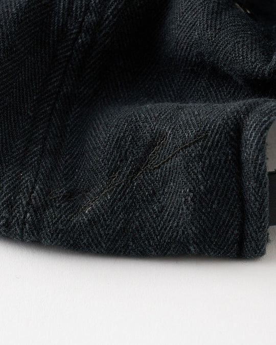 cotton linen herringbone aging B.B.cap