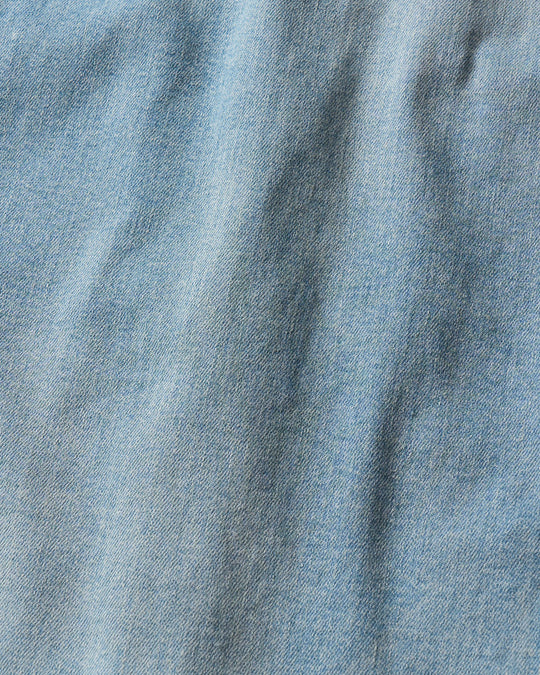 denim zip blouson