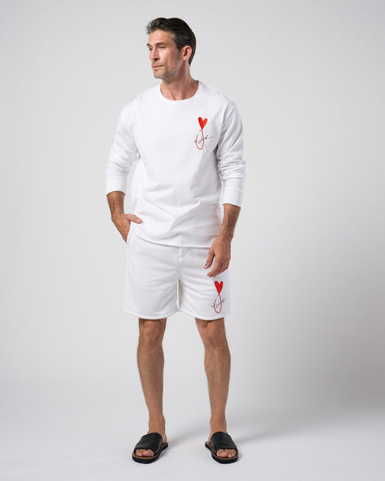 【Maison Honoré Paris × wjk】heart fish dry french terry shorts