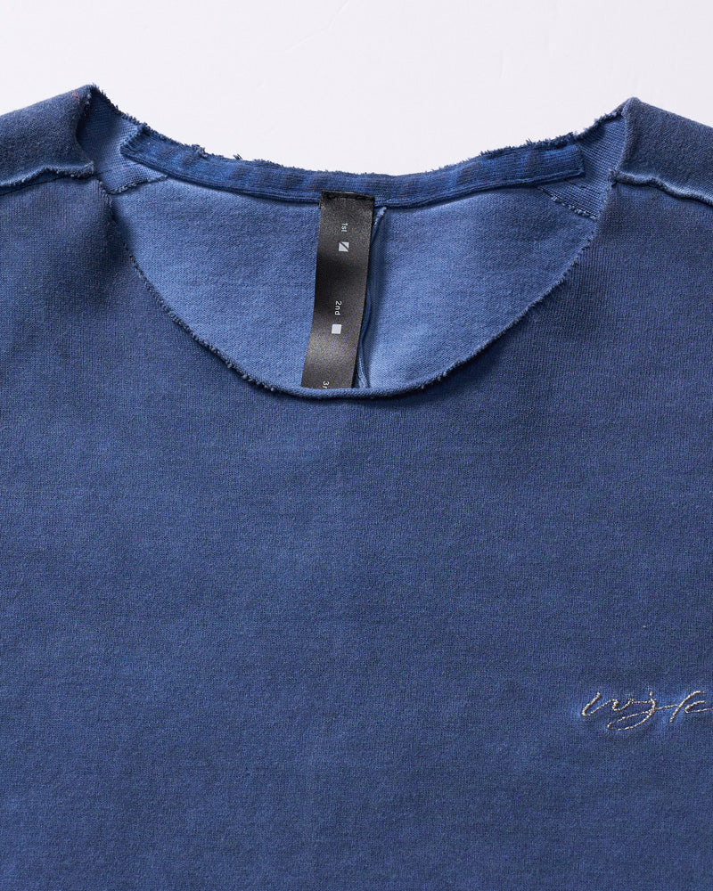 tight jersey cut-off L/S