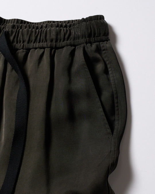 cupro vintage knee tuck easy pants