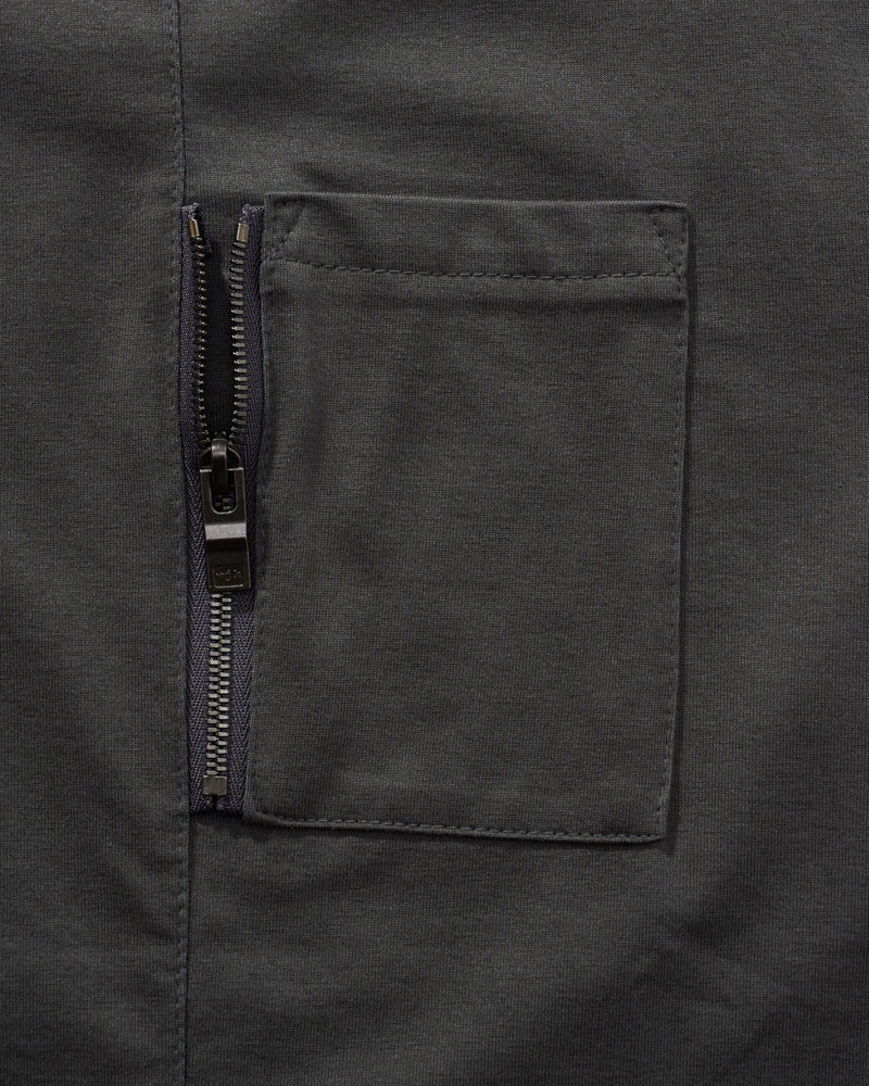 cool touch zip-pocket S/S