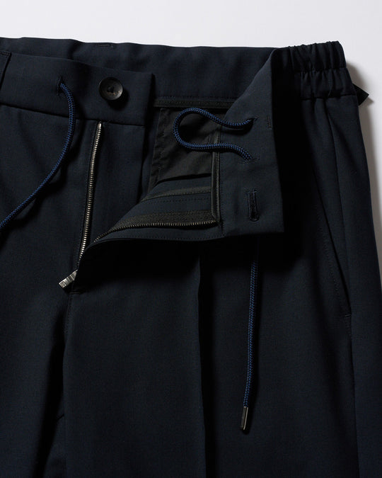 comfort pin-tuck slim slacks