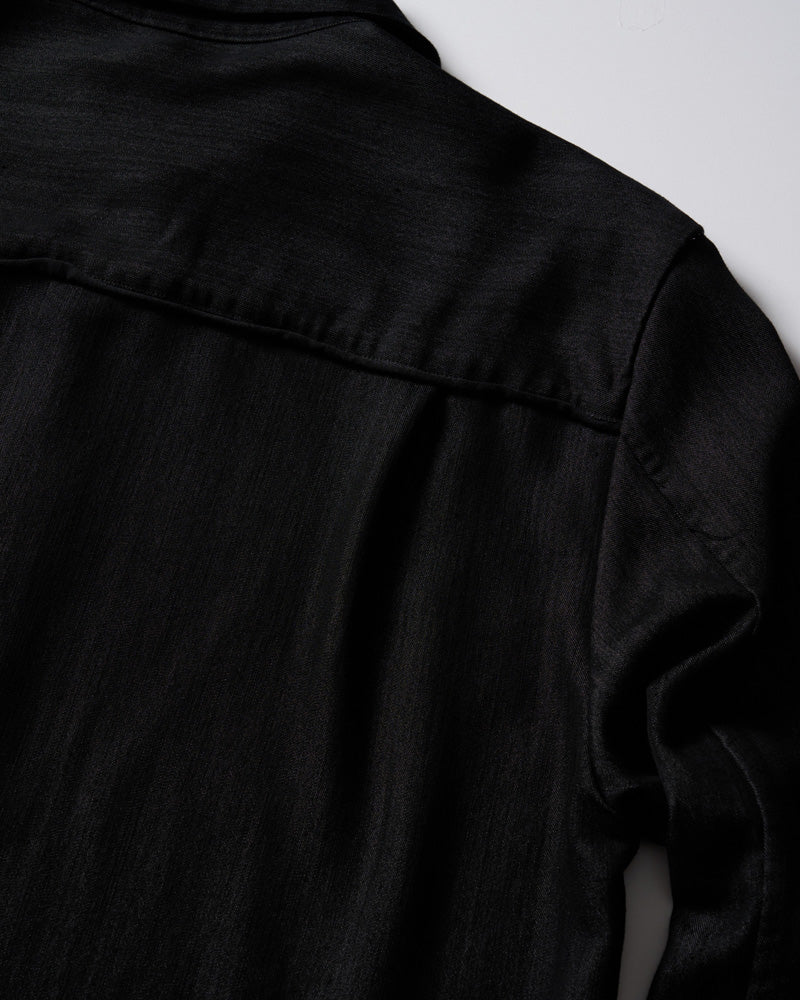 fly front shirt