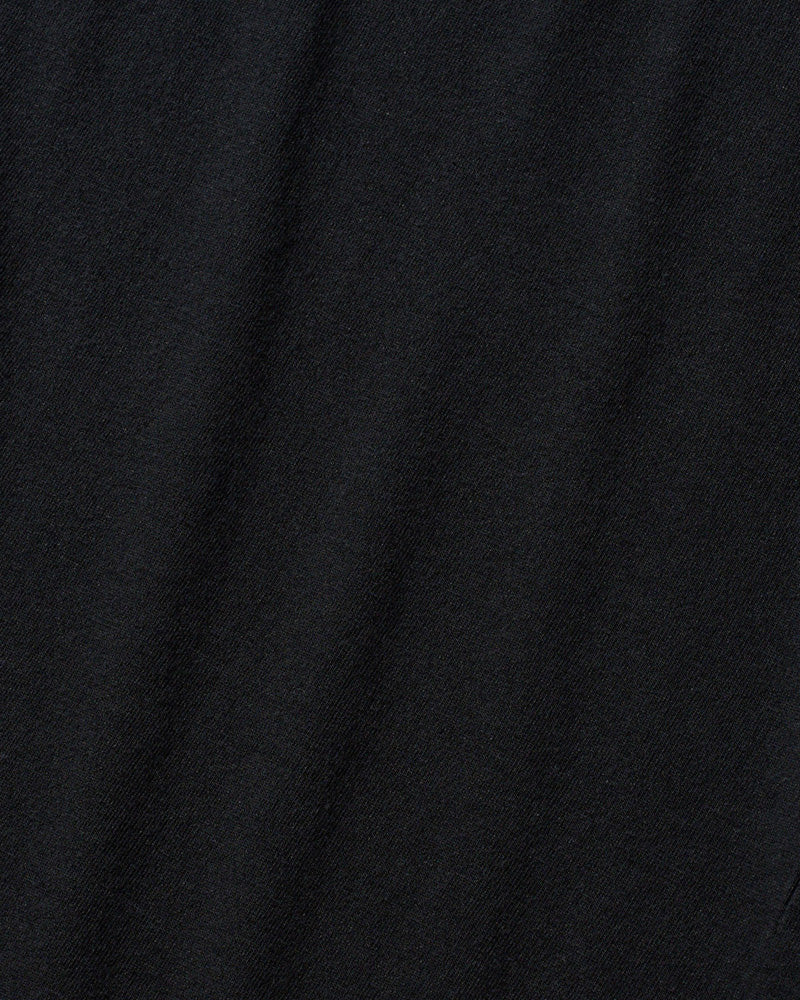 cut-off semi mock neck S/S